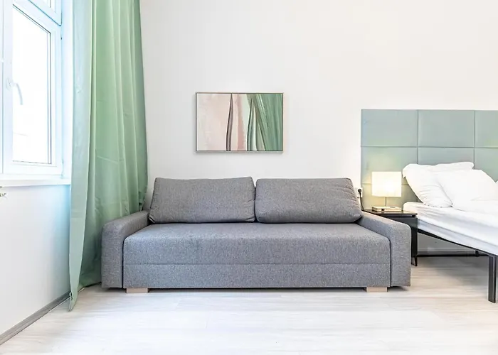 דירה Danube Delight: Elegant Getaway Near Prater Stern *
