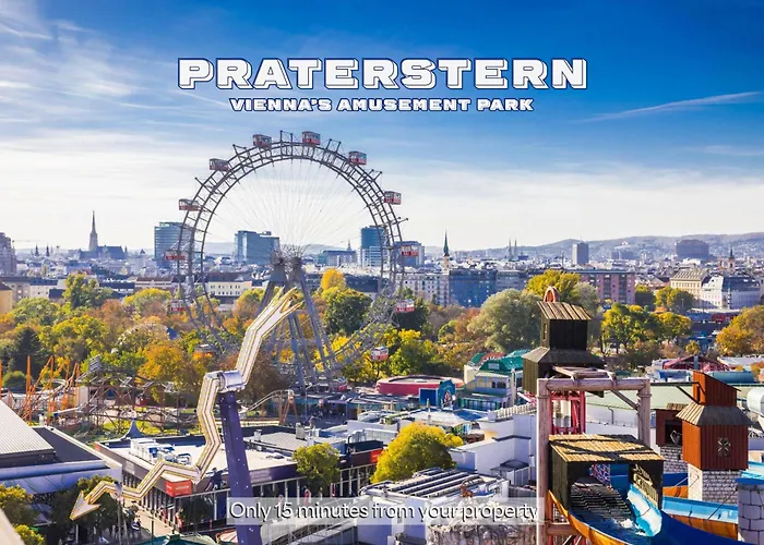 דירה Danube Delight: Elegant Getaway Near Prater Stern